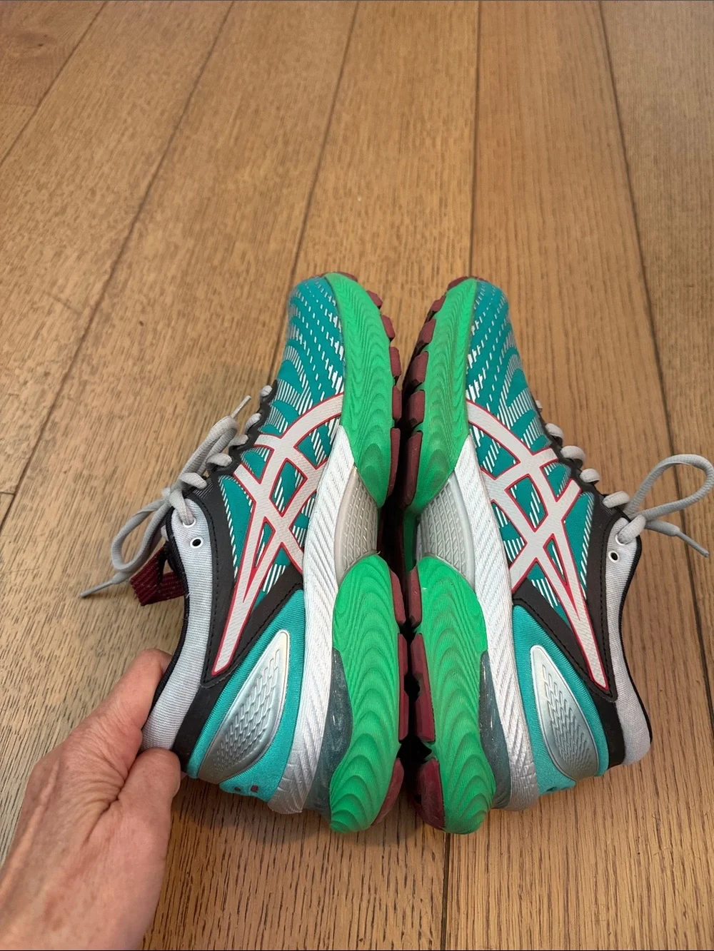ASICS x Kiko Kostandinov FN1-S Gel Nimbus 22 Baltic Jewel Size 7 RARE